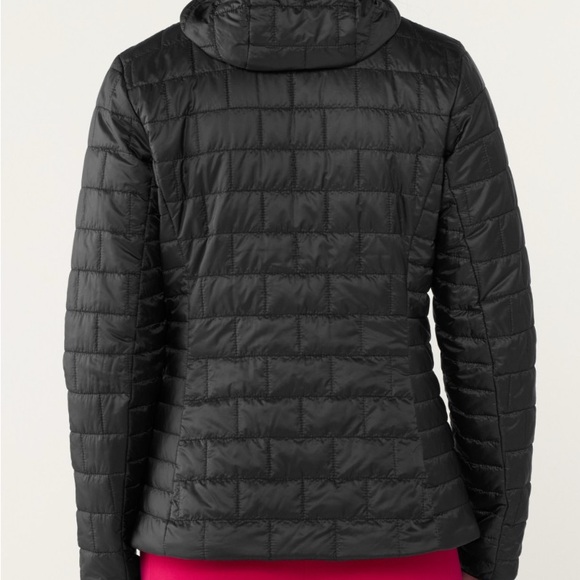 Patagonia Women's Nano Puffy Hoody Black Quilted Jacket - Picture 2 of 7